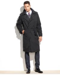 London Fog - Coat, Iconic Belted Trench Raincoat - Lyst