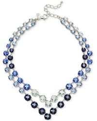 INC International Concepts - Mixed Stone Layered Collar Necklace - Lyst