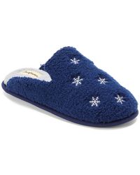 Dearfoams - Christmas Tree Teddy Scuff Slipper - Lyst