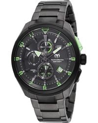TechnoMarine - Tm-318121 Ocean Quartz Black Dial Watch - Lyst