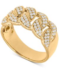 Macy's - Diamond Chain Link Ring (1/2 Ct. T.w. - Lyst