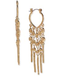 Style & Co. - Mixed Bead Fringe Statement Earrings - Lyst