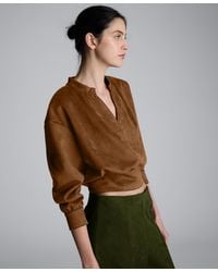 Kenneth Cole - Long-sleeve Pull-on Top - Lyst