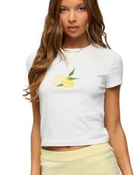 Edikted - Lemon Patch T Shirt - Lyst