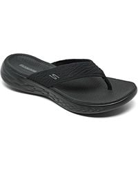 Skechers - On The Go 600 Sunny Athletic Flip Flop Thong Sandals From Finish Line - Lyst