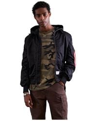 Alpha Industries - L-2b Hooded Gen Ii Flight Jacket - Lyst