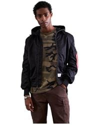 Alpha Industries - L-2b Hooded Gen Ii Flight Jacket - Lyst