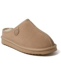 Dearfoams - Fireside By Greta Genuine Shearling Clog Slipper - Lyst