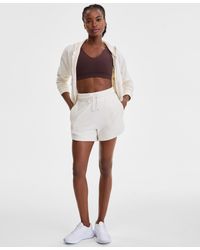 ID Ideology - Drawstring-waist Dolphin-hem Shorts - Lyst