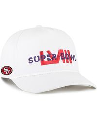 '47 - San Francisco 49ers Super Bowl Lviii Overwrite Hitch Adjustable Hat - Lyst