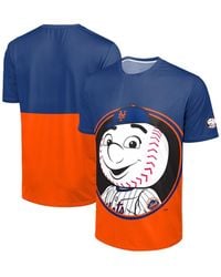 FOCO - Royal/orange New York Mets Big Logo Mascot T-shirt - Lyst