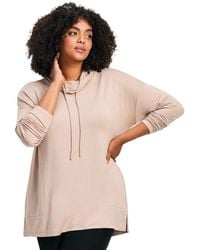 Avenue - Addison Cowl Neck Tunic Top - Lyst