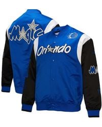 Mitchell & Ness - And Orlando Magic Vintage Team Origins Satin Full-snap Jacket - Lyst