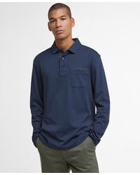 Barbour - Tailored Fit Premium Corpatch Long Sleeve Polo Shirt - Lyst