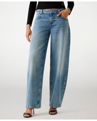 Guess - baggy Balloon Barrel Mid Rise Jeans - Lyst