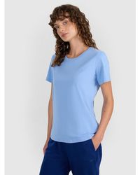 4F - Regular Plain T-shirt - Lyst