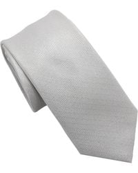 KARL LAGERFELD - Herringbone Pattern Classic Tie - Lyst