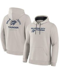 Fanatics - Oklahoma City Thunder Crossover Collection Blocked Shot Premium Pullover Hoodie - Lyst