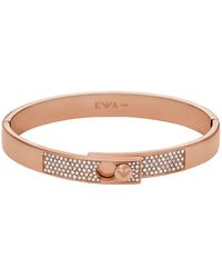 Emporio Armani - Rose Gold-tone Stainless Steel - Lyst