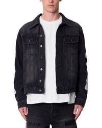 MNML - Raw Skeleton Trucker Jacket - Lyst