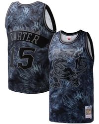 Mitchell & Ness - Vince Carter Toronto Raptors Hardwood Classics 1998/99 Tie-dye Swingman Jersey - Lyst