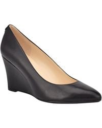 Nine West - Cal 9x9 Slip-on Wedge Pumps - Lyst