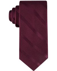 Tommy Hilfiger - Solid Textured Stripe Tie - Lyst