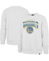 '47 - Golden State Warriors Spotlight Headline Pullover Sweatshirt - Lyst