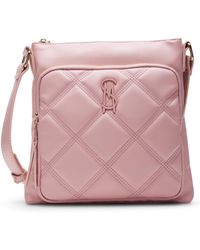 Steve Madden - Fabb Quilted North South Crossbody - Lyst