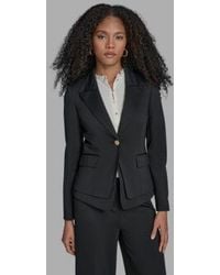 BCBGMAXAZRIA - One-button Layering Jacket - Lyst
