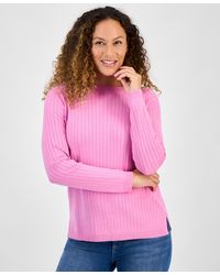 Style & Co. - Petite Boat-neck Sweater - Lyst