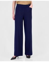 BarIII - Pull-on Wide-leg Compression Pants - Lyst