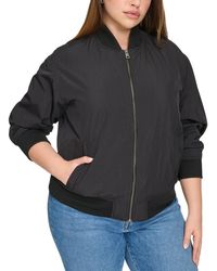 Levi's - Trendy Plus Size Lightweight Zip-front Bomber Jacket - Lyst