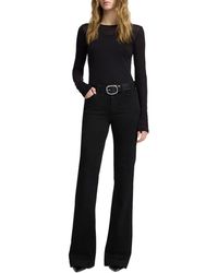 7 For All Mankind - Dojo Tailorless Flare-leg Jeans - Lyst