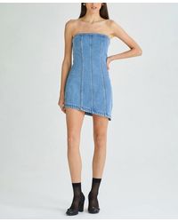A.Brand - Bustier Strapless Mini Dress - Lyst