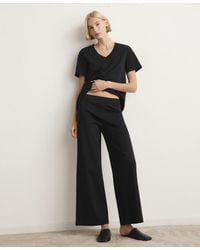 Mango - Long Cotton Pajama Pants - Lyst