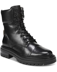 Sam Edelman - Aleia Lace-up Combat Boots - Lyst