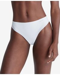 Calvin Klein - Invisibles Thong Underwear D3428 - Lyst