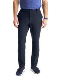 Nautica - Signature Slim-fit Flat-front Performance Pants - Lyst
