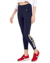 tommy hilfiger leggings navy