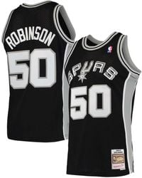 Mitchell & Ness - David Robinson San Antonio Spurs Hardwood Classics 1998-99 Swingman Jersey - Lyst