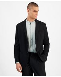 Alfani - Classic-fit Textured Seersucker Suit Jacket - Lyst