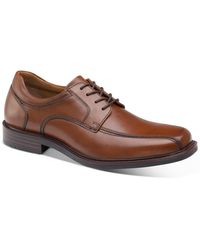 Johnston Murphy Tabor Saddle Oxford in Black for Men Lyst