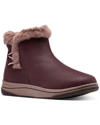 Clarks - Cloudsteppers Breeze Wedge Ankle Booties - Lyst