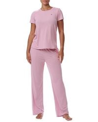 Tommy Hilfiger - Short-sleeve Crewneck Sleep Tee - Lyst