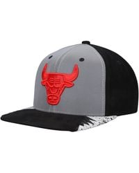 Mitchell & Ness - Silver And Gray Chicago Bulls Day 5 Snapback Hat - Lyst