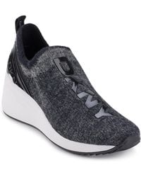 DKNY - Keeva Wedge Sneakers - Lyst