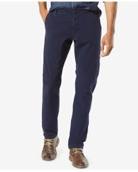 Slim Tapered Fit Alpha Khaki Pants 