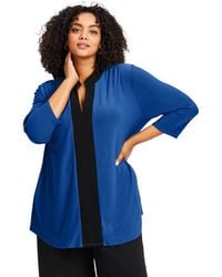 Avenue - Plus Size Audrey Tunic Casual Top - Lyst