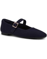 Anne Klein - Mabel Knit Mary Jane Flats - Lyst